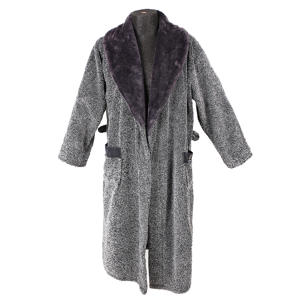 Yarn Dyed Flannel Bathrobe