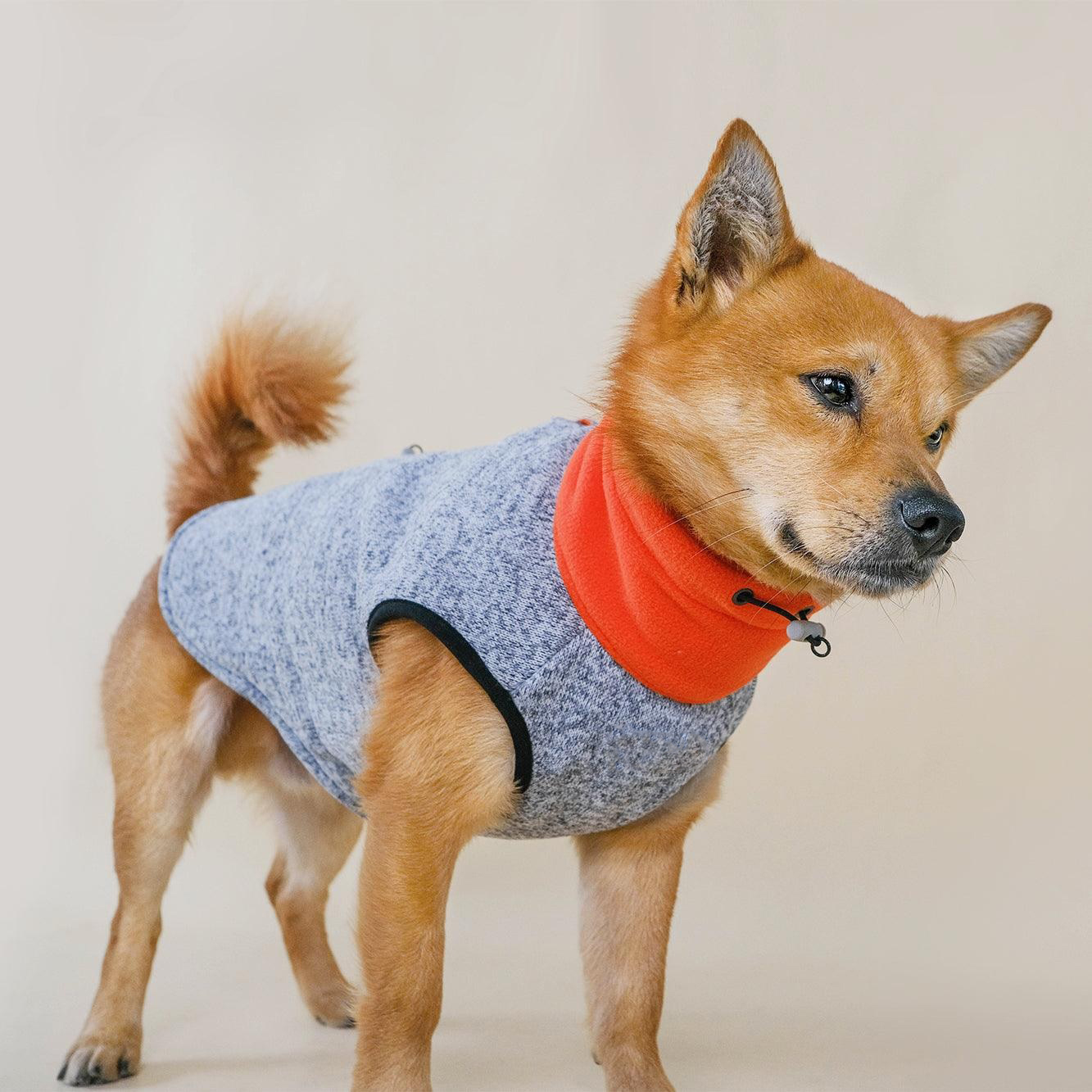 Zipper Fleece Dog Sweater