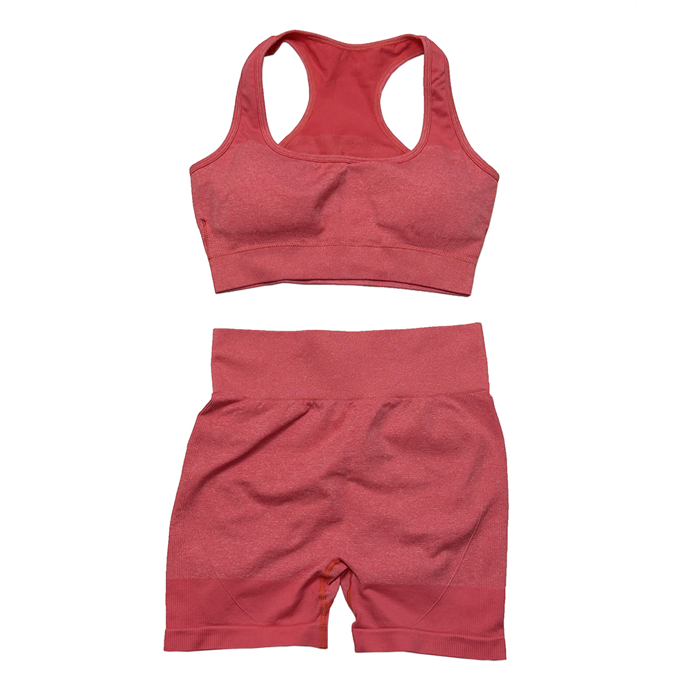 Square Neck Bra Top & Shorts Set