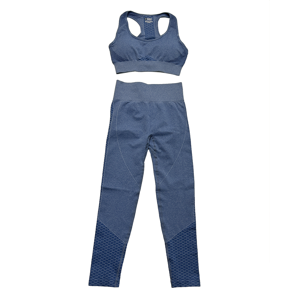 Textured Bra Top & Legging Set